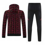 Manchester United Hoodie Training Sweatshirts 2024-25 Rote